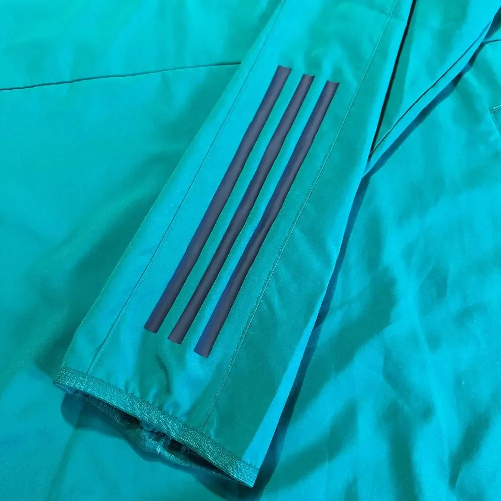Adidas Dallas Stars NHL 1/4 Zip Pullover Windbreaker Jacket Green Men’s Size L